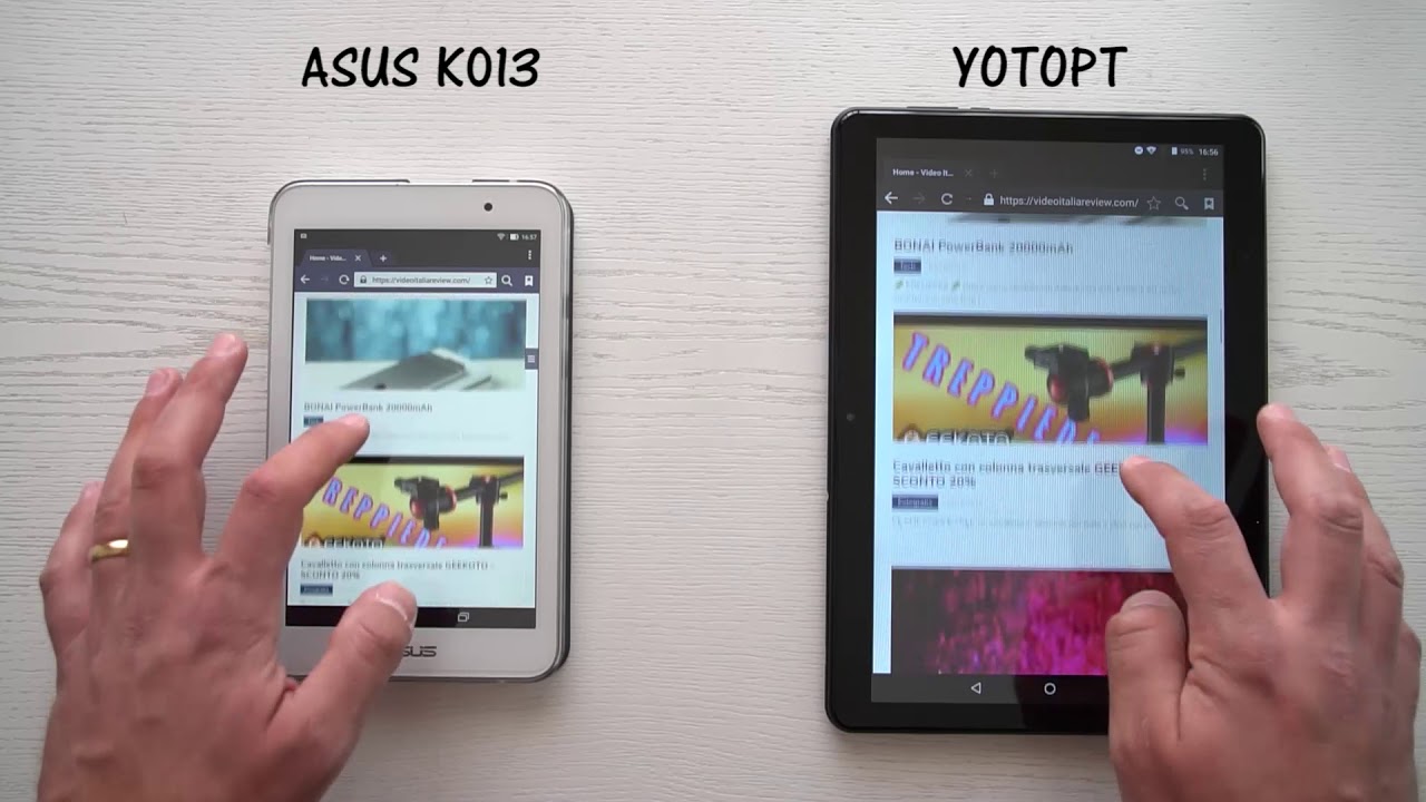 TABLET - VIDEO ITALIA REVIEW (recensione in italiano)