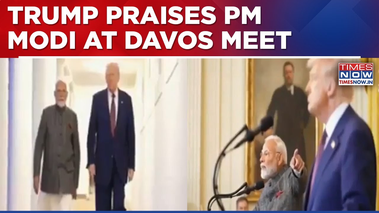 Trump Signals Optimism On India-US Bilateral Trade Agreement, Calls PM Close Friend At Davos Meet