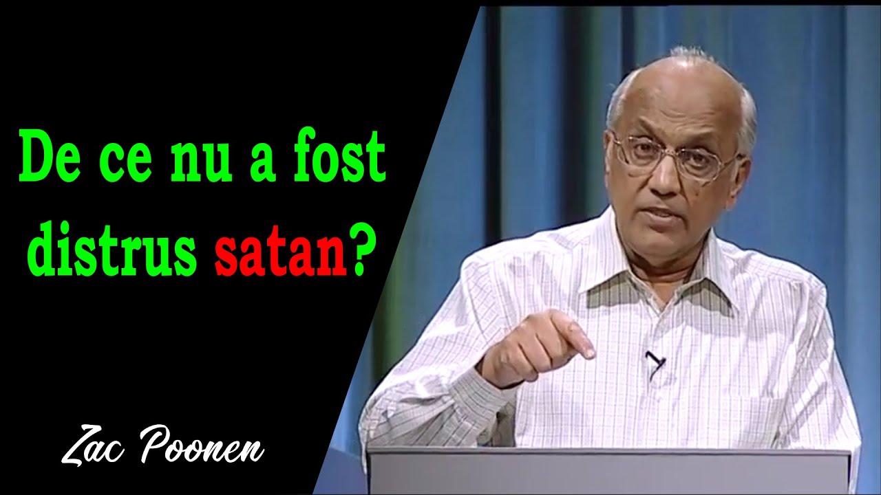 De ce nu a fost distrus satan