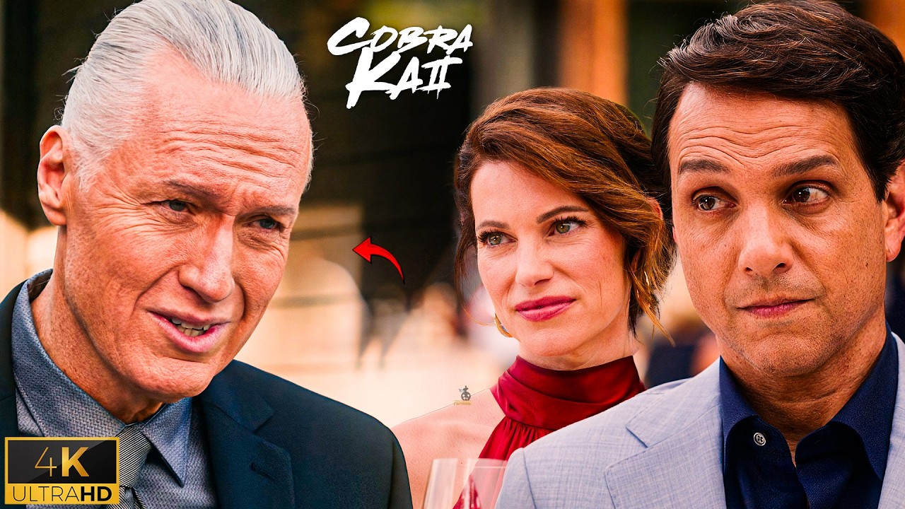 Дэниел ЛаРуссо встречает Терри Сильвера | Кобра Кай, 5 сезон, сцена в 4K