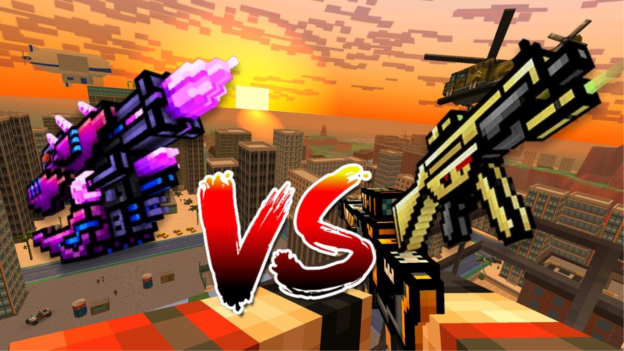 Pixel Gun 3D Portalius Wrath vs Golden Friend… Which One Is Actually Better?