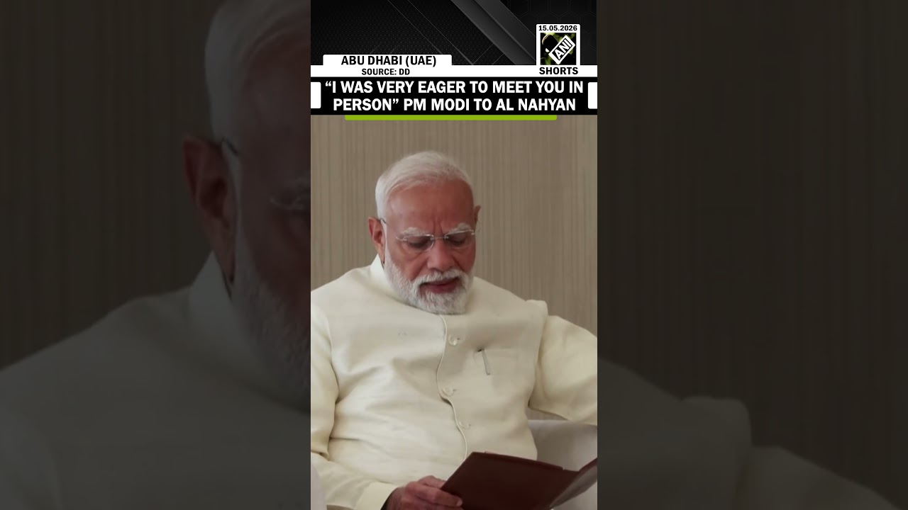 &lsquo;We spoke on phone&hellip;&rsquo; PM Modi expresses delight in meeting UAE Prez Al Nahyan in Abu Dhabi