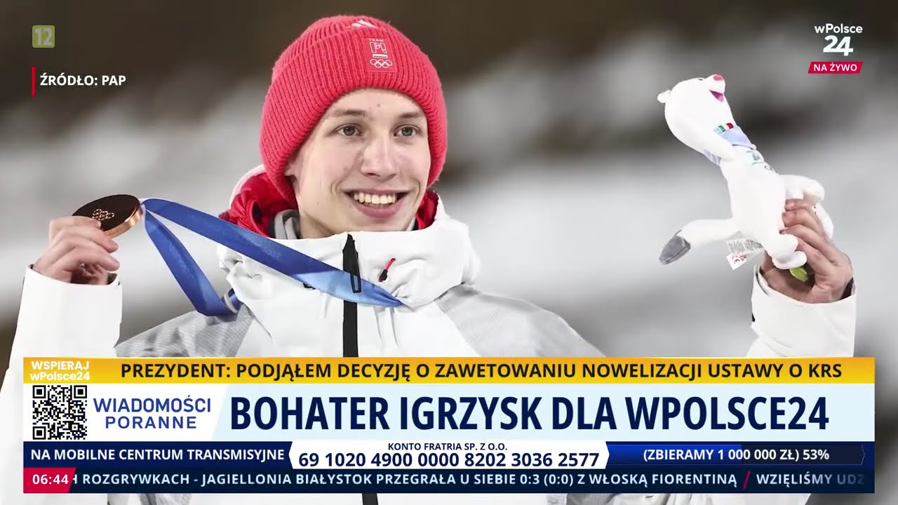 Wiadomości poranne - 20.02.2026 r.
