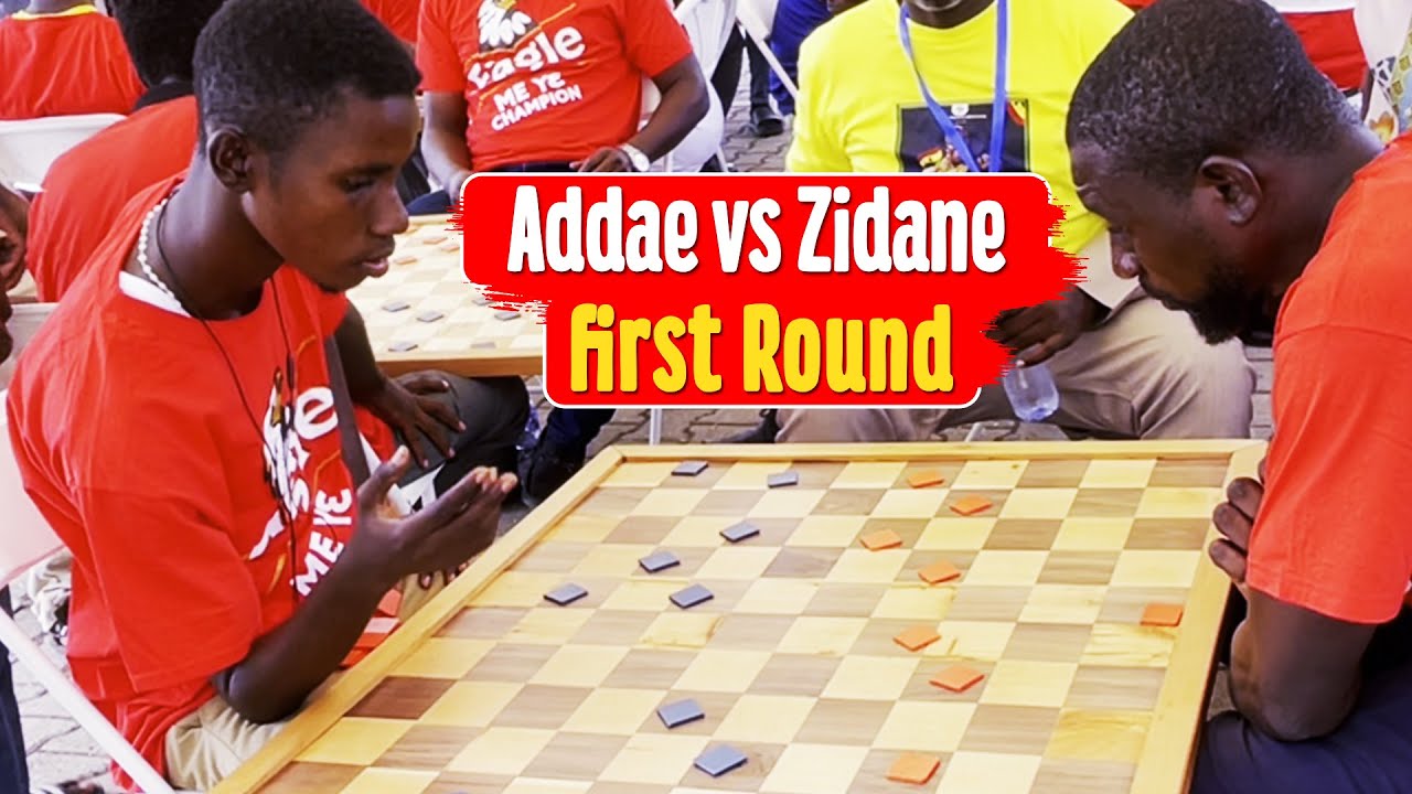 Addae Vs Zidane (Kid genius) - Otumfuo National Draughts Tournament 2024. 1st Round