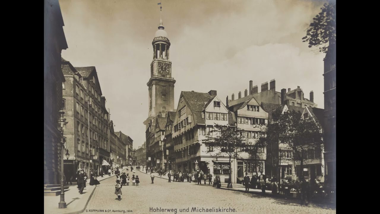 Gedächtnismappe zum Brand des Michels 1906 - Alternative ohne Musik und Effekte