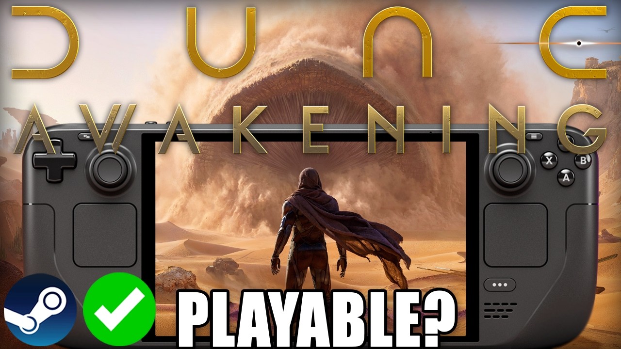 DUNE AWAKENING Steam Deck Performance NEW MAJOR Update: Is it Playable?
