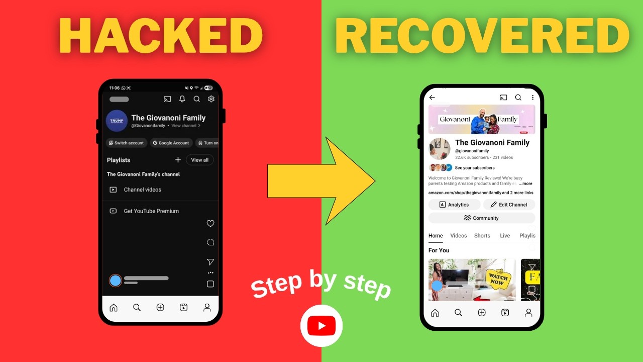 How to Recover Hacked YouTube & Gmail Account | 2026 Complete Guide