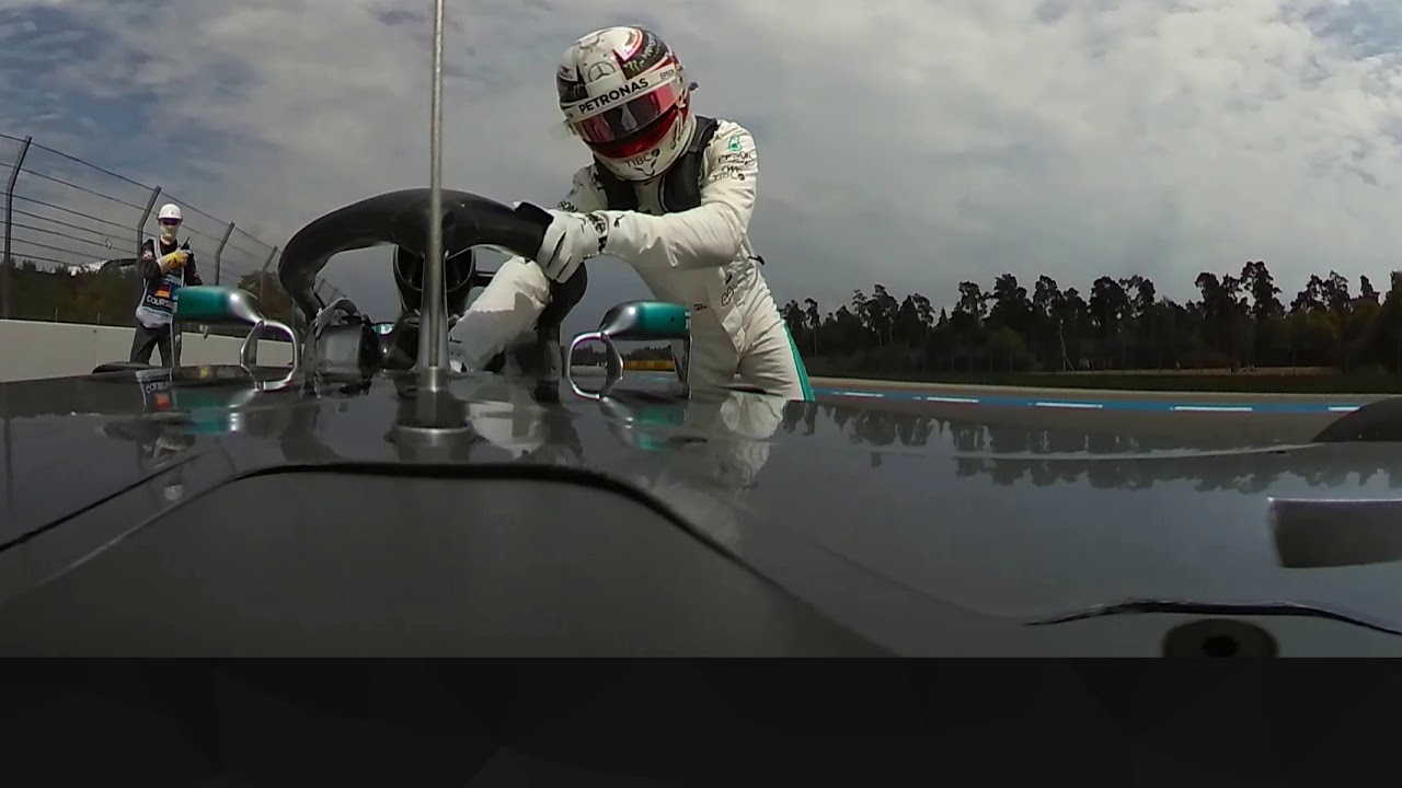 Lewis Hamilton Hits Trouble In Qualifying (360 video) | 2018 German Grand Prix