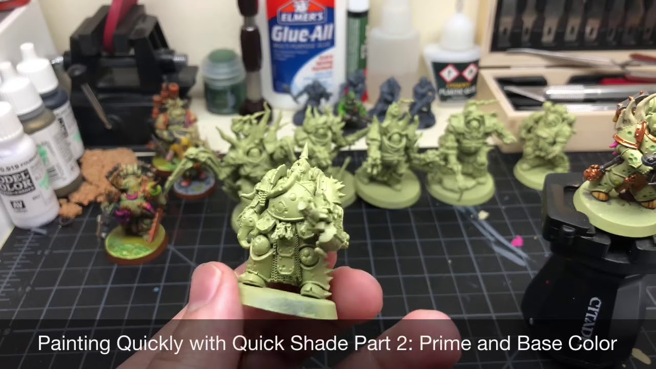 How to use Army Painter Quick Shade