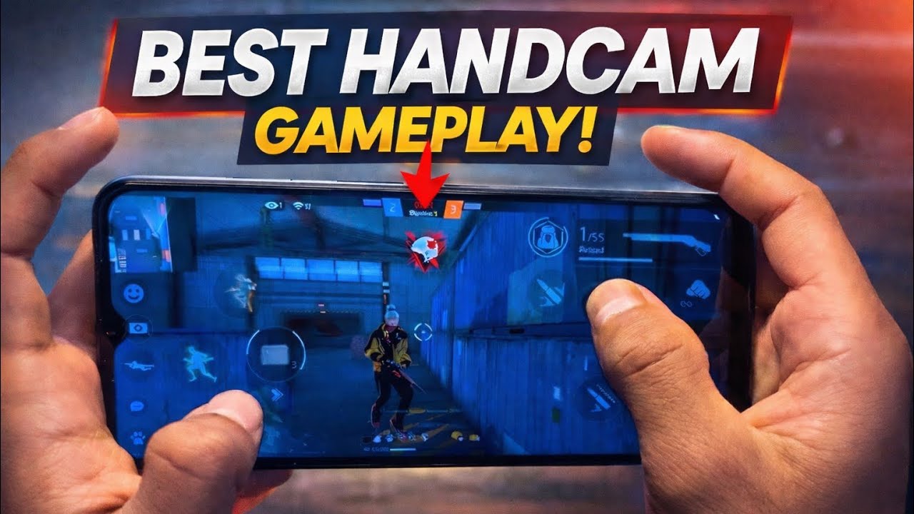 Free Fire Handcam 🔥 Smooth & Fast Gameplay