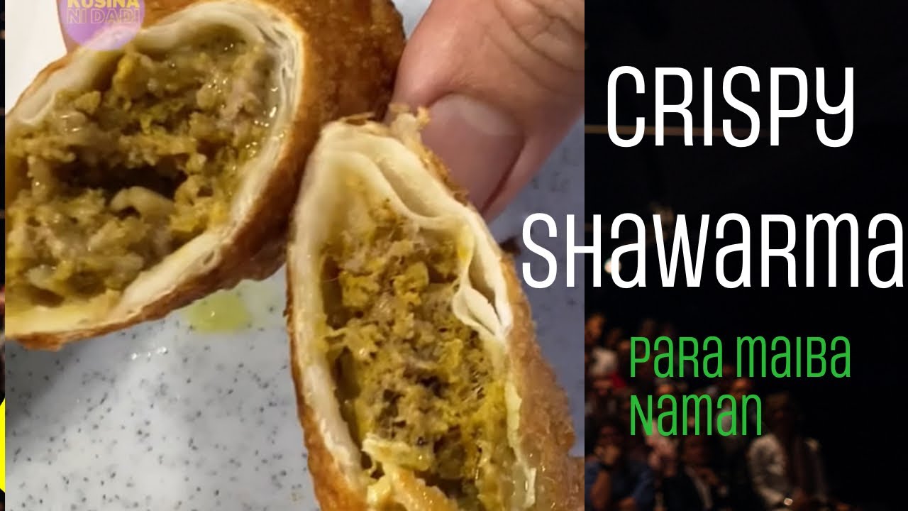 Crispy SHAWARMA 