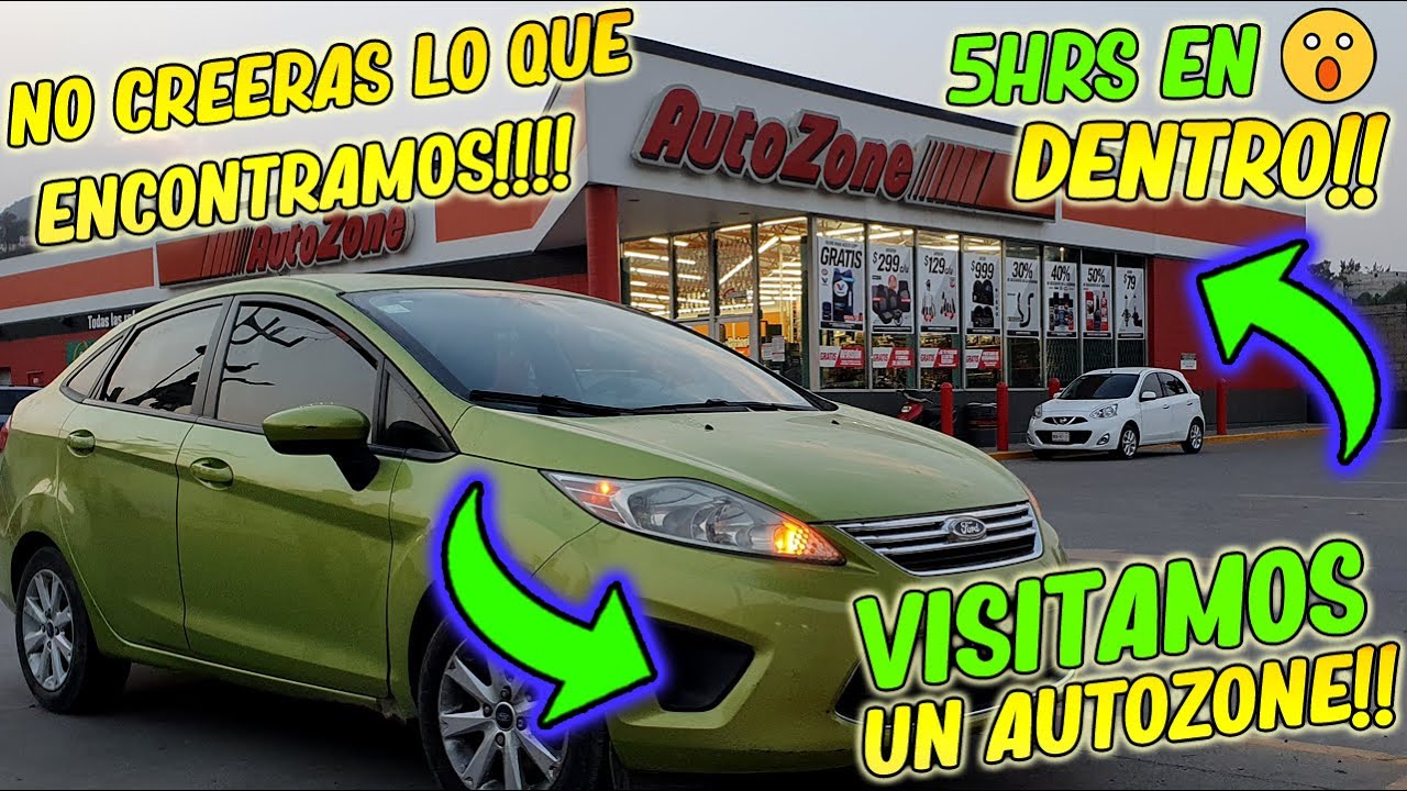 UN DIA EN AUTOZONE😱/COMPRAMOS PRODUCTOS RAROS🧐/VALEN LA PENA SUS PRODUCTOS🤔/CASI NOS CORREN😡!!