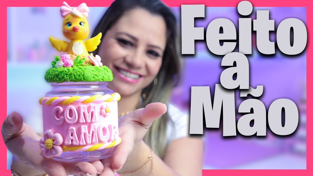 [VEJA] Pote Decorado com BISCUIT
