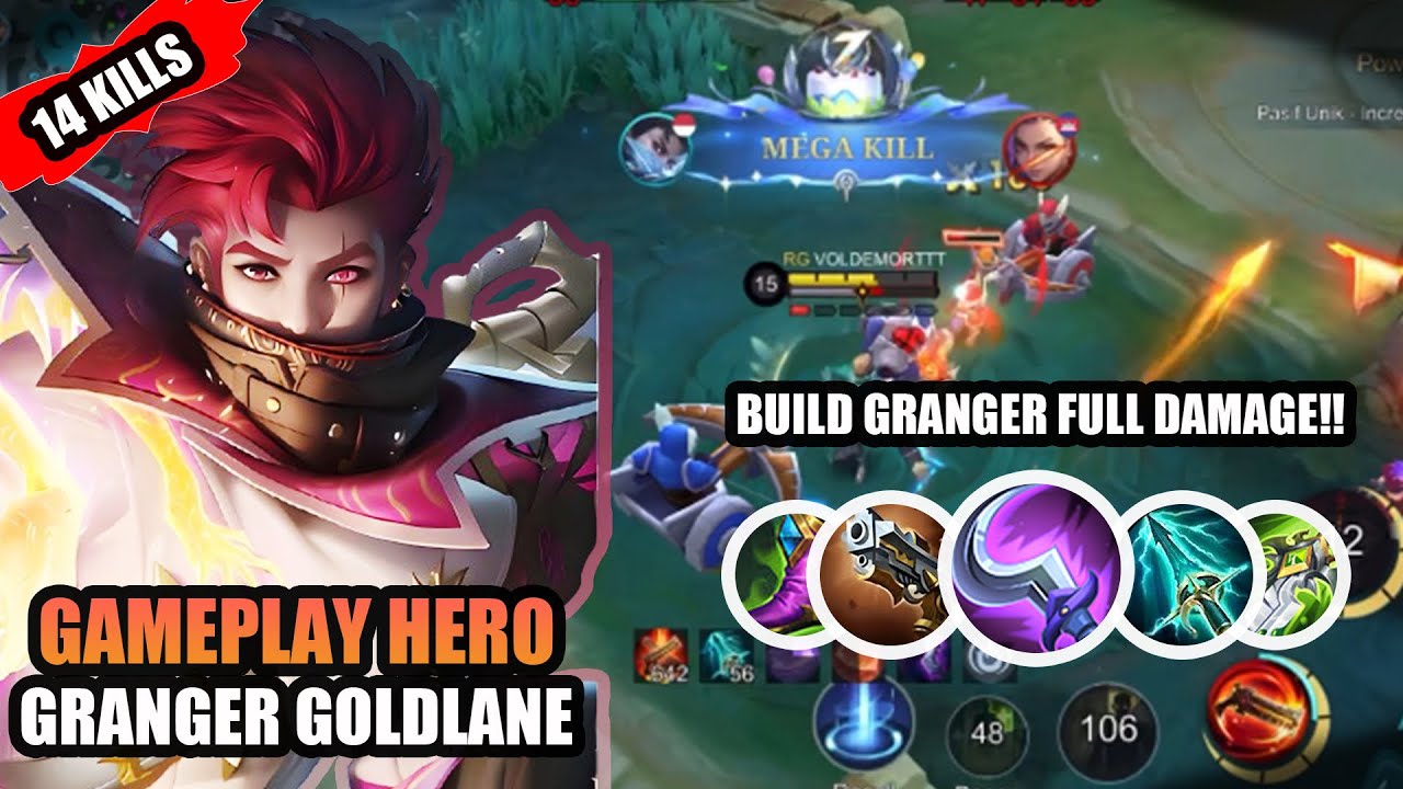 Full Gameplay Granger Goldlane - Mobile Legends