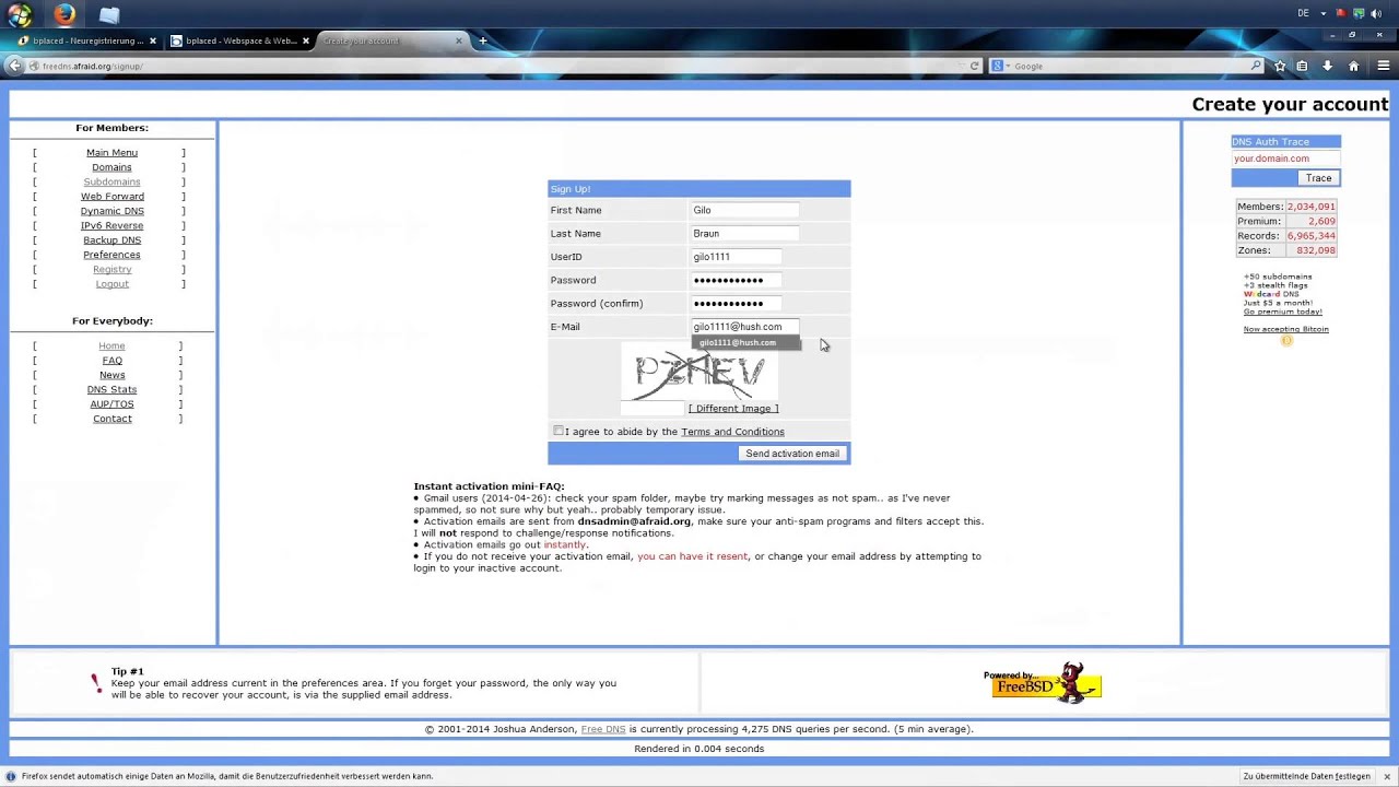 Die eigene E-Mail Domain kostenlos einrichten [TEIL 1]