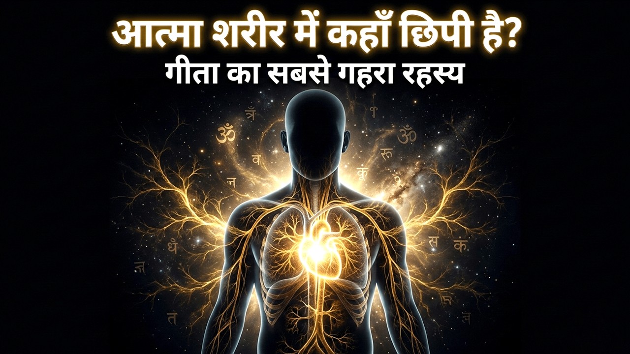 आत्मा शरीर में कहाँ छिपी है? गीता का सबसे गहरा रहस्य