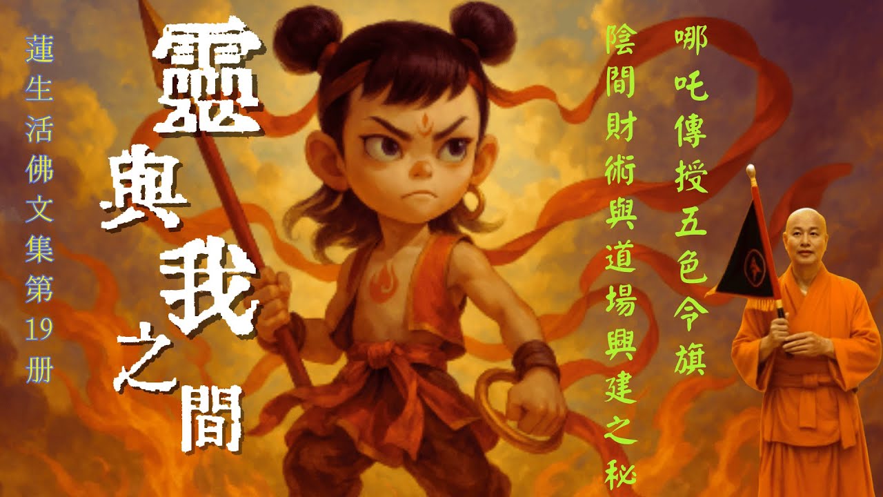 40- #蓮生活佛文集精選（陰助財通術 |袖中乾坤）聖尊與哪吒的對話：陰間財術與道場興建之秘 【靈與我之間】  #三輪雷藏寺 #釋蓮央上師