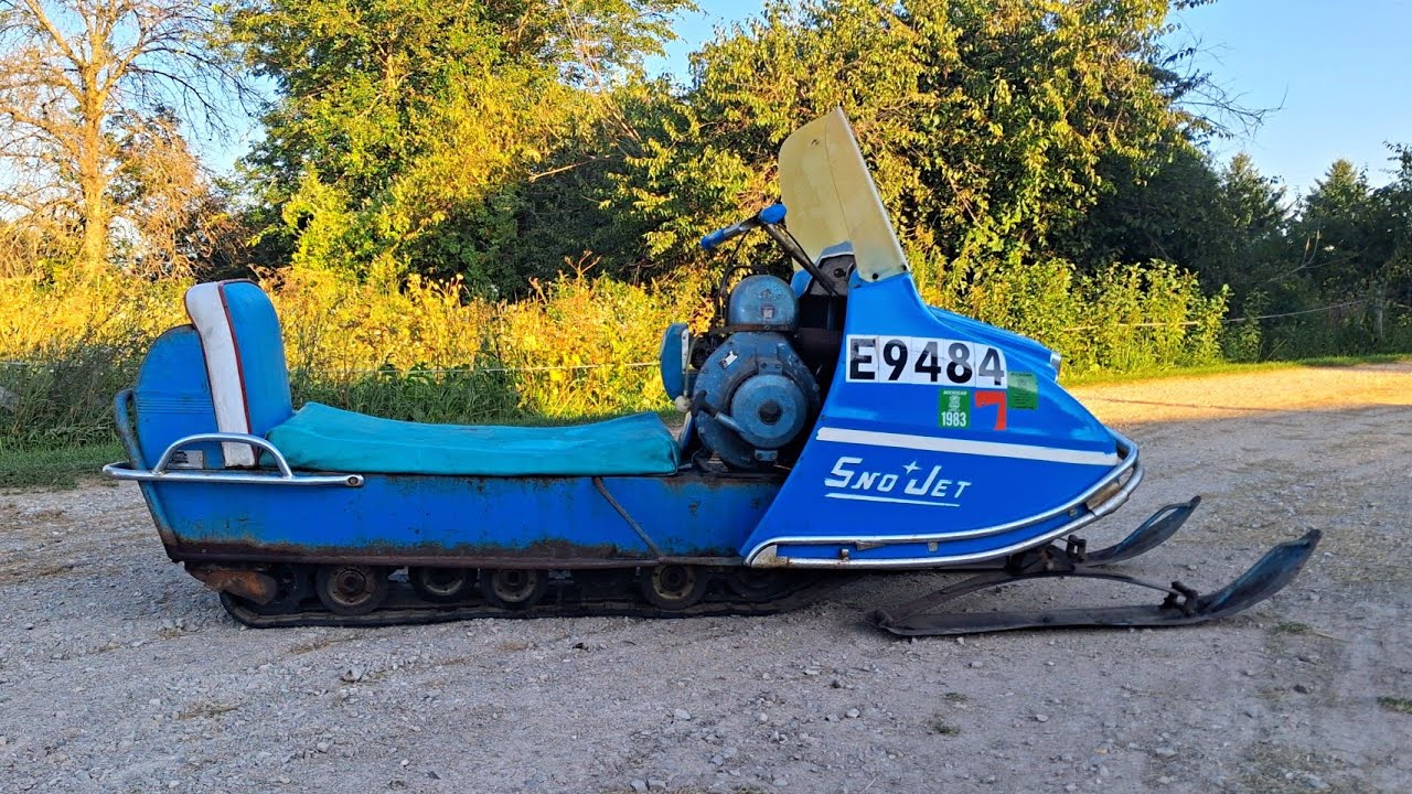 Can We REVIVE This SNO JET Snowmobile After 20+ Years?