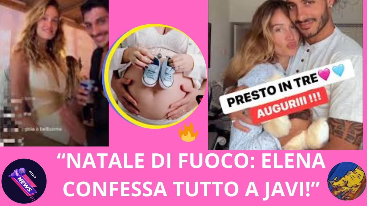 “ELENA L’HA DETTO A NATALE… JAVI DISTRUTTO 😱🎄”