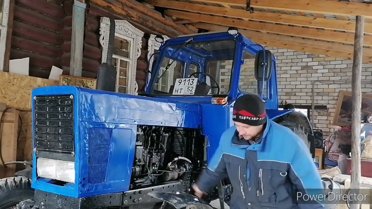 Проверка кпп МТЗ-82, настройка форсунок и ТНВД