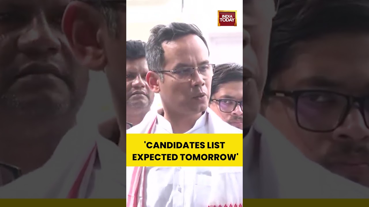 Gaurav Gogoi Says First Cong Candidate List For Assam Assembly Elections  Likely Tomorrow