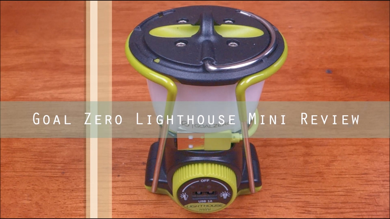 Goal Zero Lighthouse Mini Review