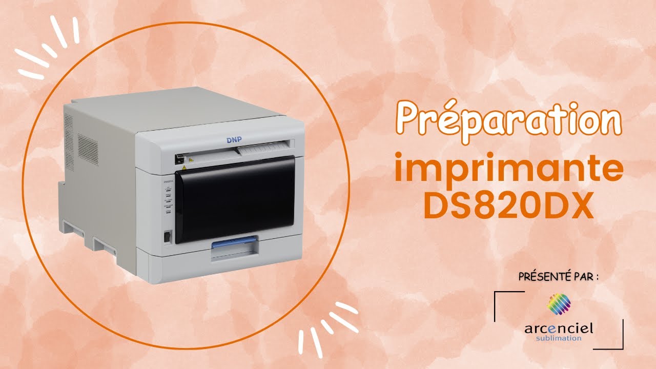 Préparation de l'imprimante DS820DX