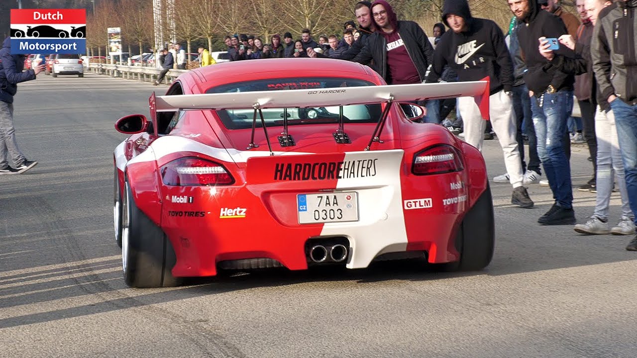 Modified Cars leaving Car Show! - GTR near CRASH, TwinTurbo R8, 1200HP Supra, GT3 RWB, RS4 B5, 600LT