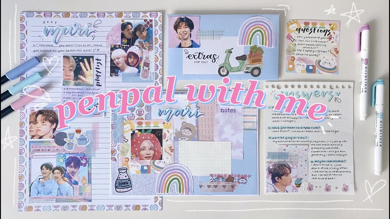 kpop penpal with me! ✧･ﾟ: * ft. craspire