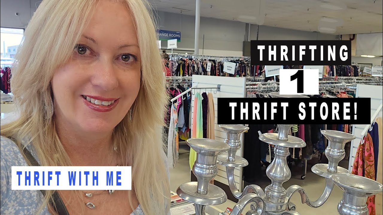 Forget Goodwill, I go to 1 Thrift Shop & Find TREASURE hiding behind a Shelf! 