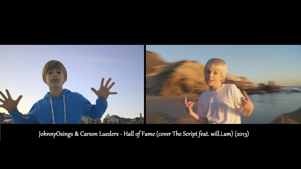 JohnnyOsings & Carson Lueders - Hall of Fame (cover The Script feat. will.i.am) (2013)