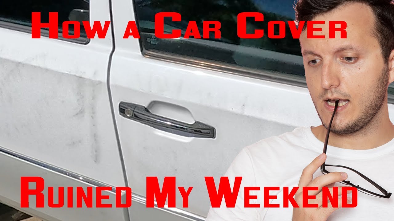 «Полировка ради жизни: как автомобильный чехол испортил мне выходные. W124 300E»