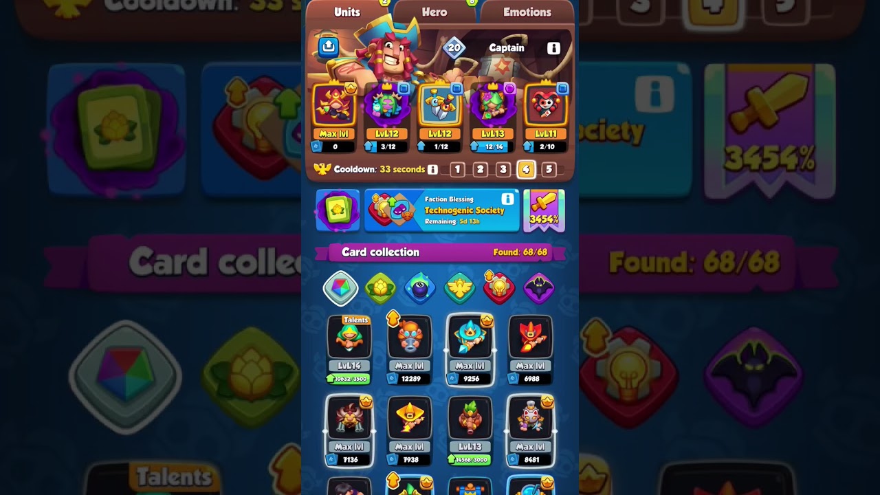 Rush Royale I Collection of Dryad from Chest of Choice #rushroyale #racker #dryad