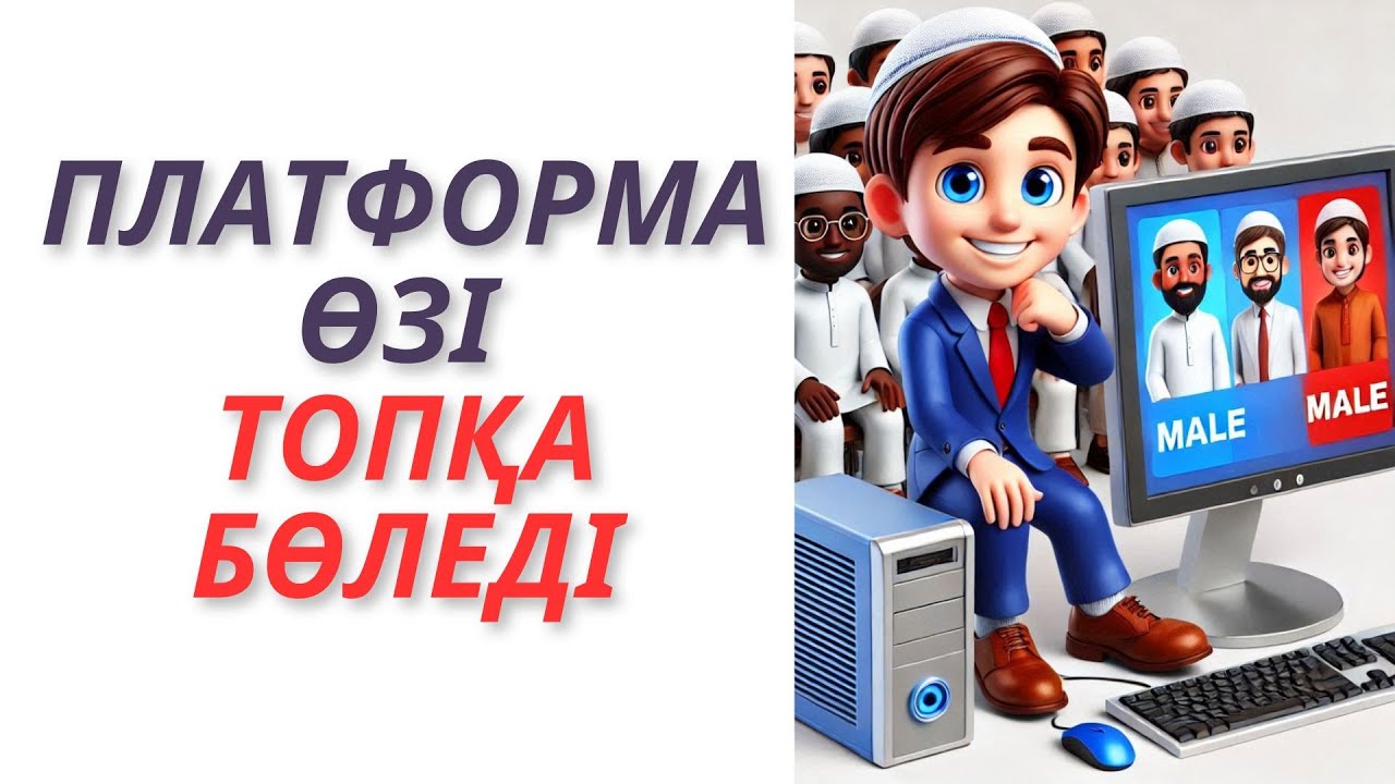 Платформа өзі топқа бөледі #онлайн генератор #топқа бөлу #топтастыру #платформа