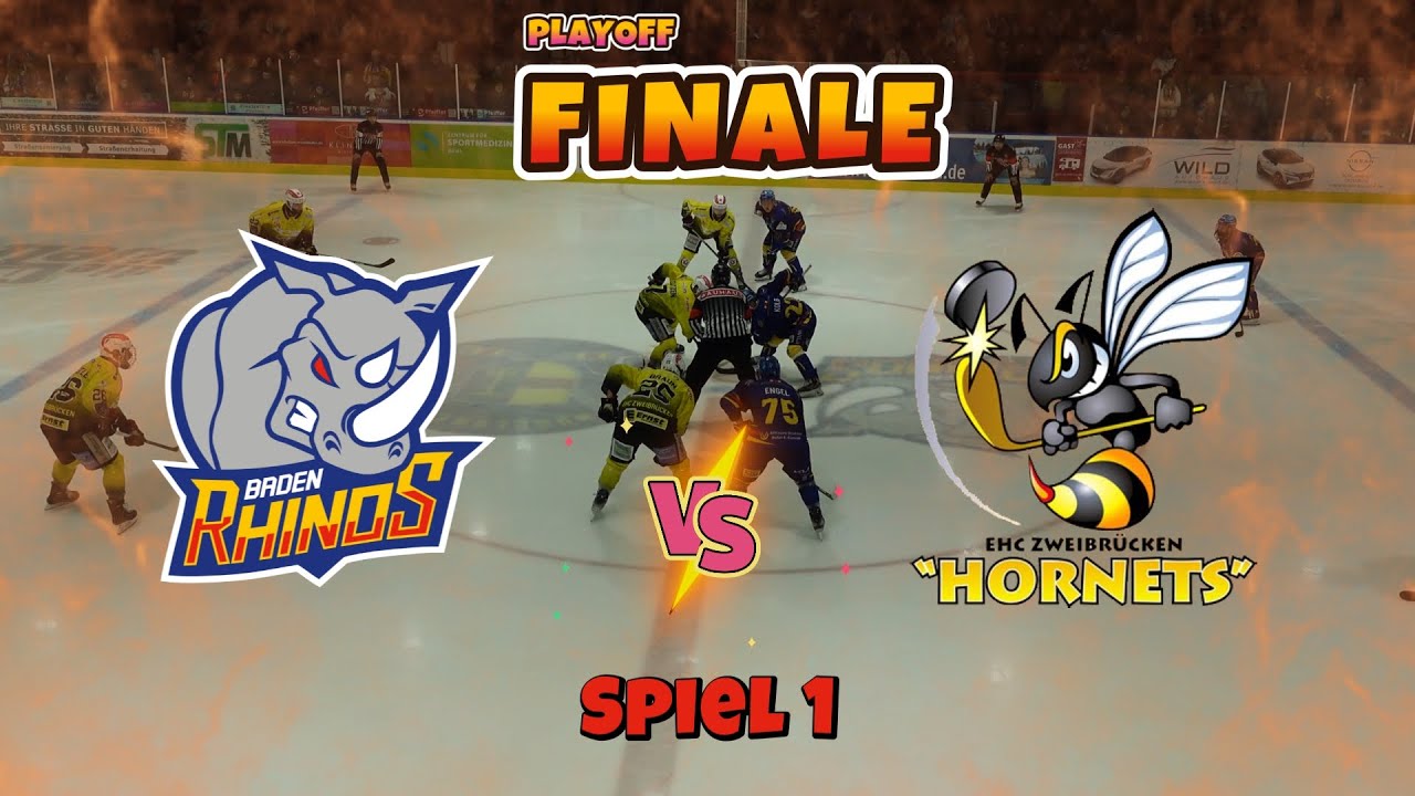 FINALE #1 Baden Rhinos🦏 vs Hornets Zweibrücken🐝