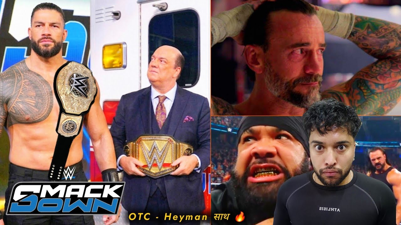 Bada Dhokha 🔥 Heyman going Back to Roman reigns | drew attacks Jacob fatu | Smackdown Highlights