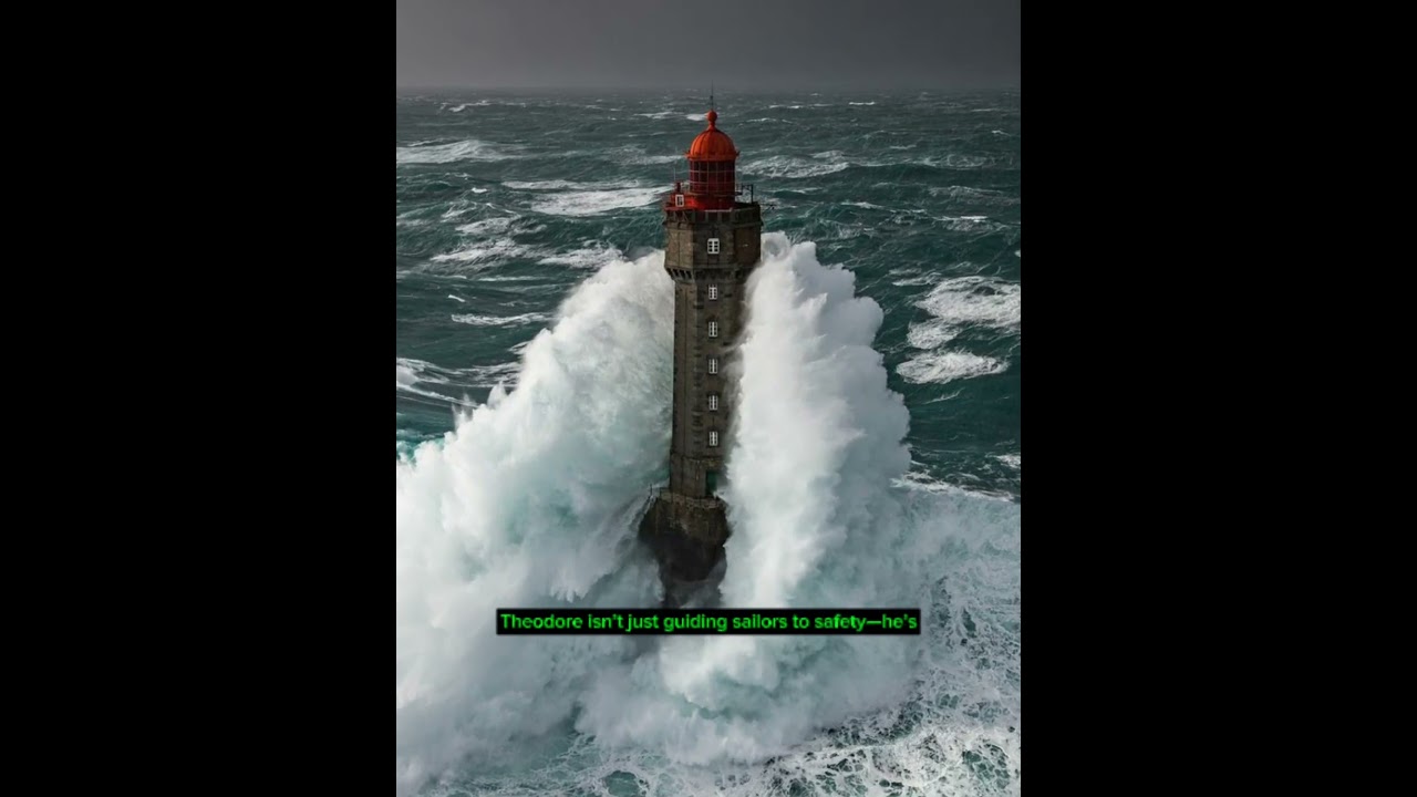 THE WORLD'S MOST DANGEROUS LIGHTHOUSE: LA JUMENT! #legend #ocean #lighthouse #rescue #wave #facts