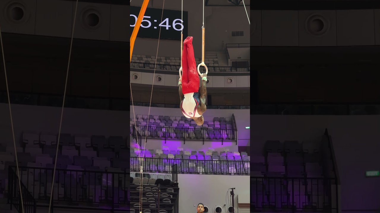Can Donnell Whittenburg finally win that elusive rings medal?#ARTWorlds2025