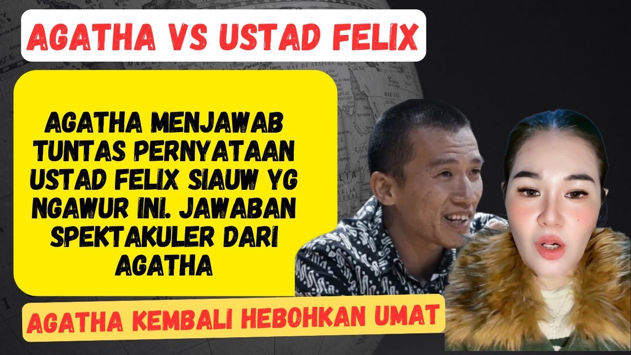 ‼️Agatha menjawab Tuntas Pernyataan Ustad Felix Siauw