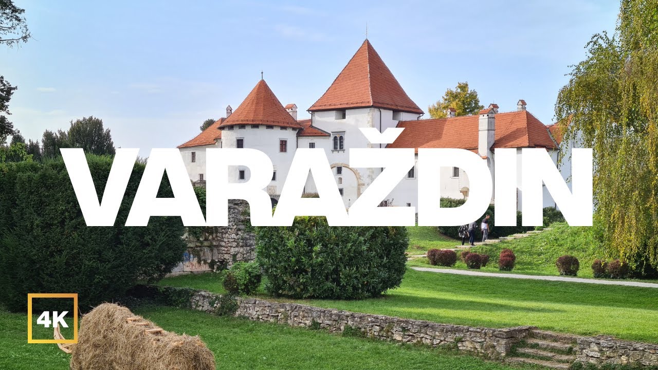 Varaždin - Croatia🇭🇷 4K Virtual Walking Tour, 2014 New York Times 52 places to visit!