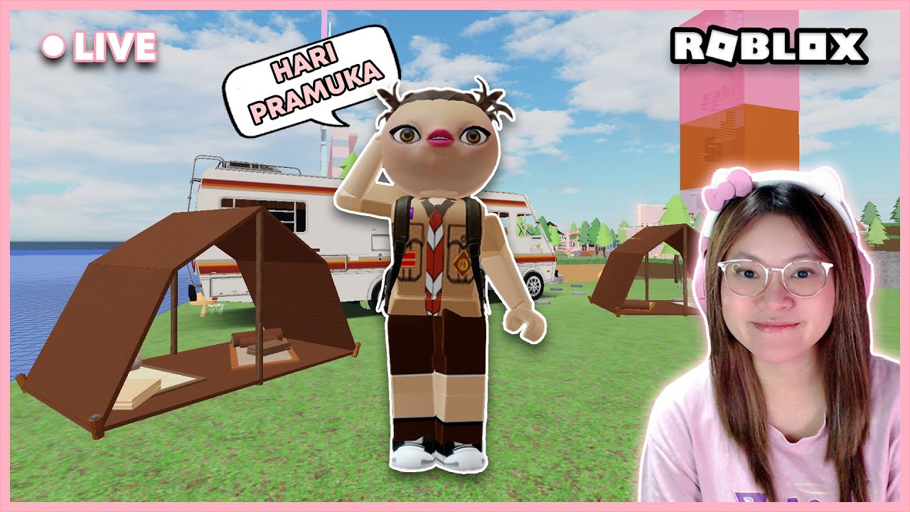 HARI PRAMUKA KITA CAMPING YUK ?!! [KEIKEI PLAYGROUND ROBLOX INDONESIA]