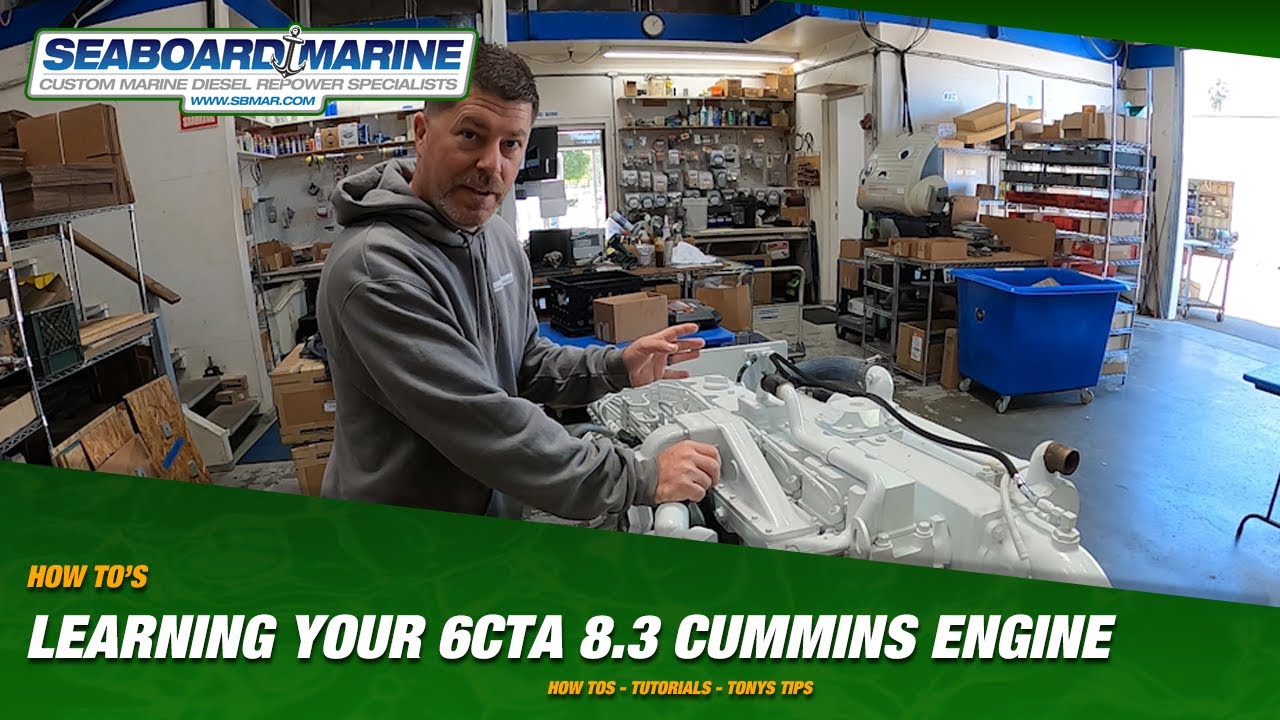 Learning Your 6CTA 8.3 450 Cummins Marine Engine