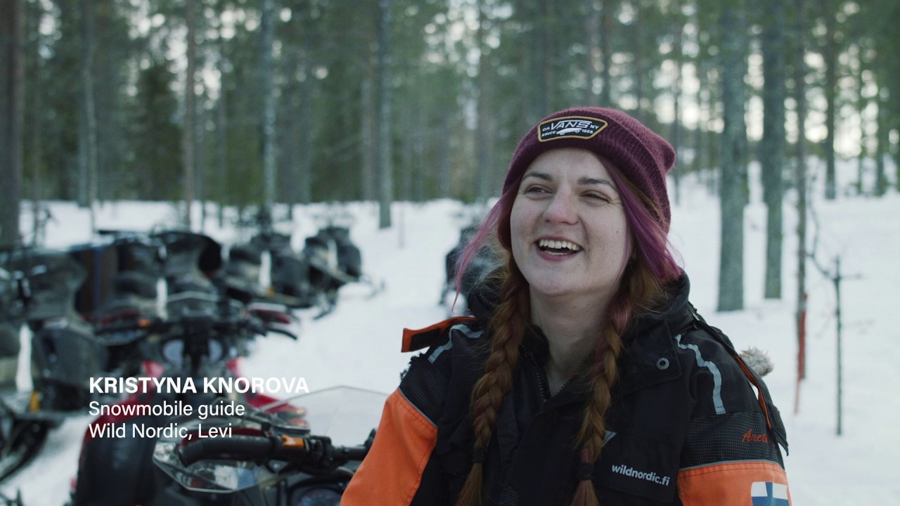 Work in Lapland - Wilderness Guide Kristyna