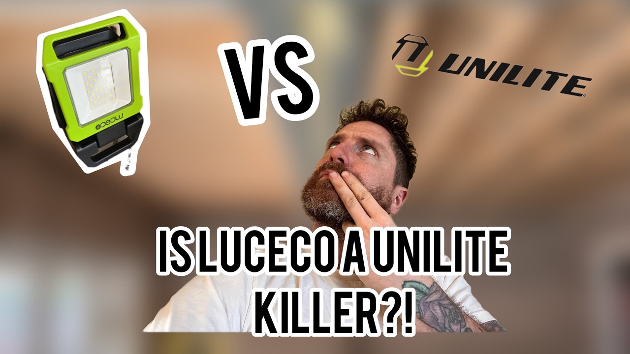 Work lights : Luceco vs Unilite