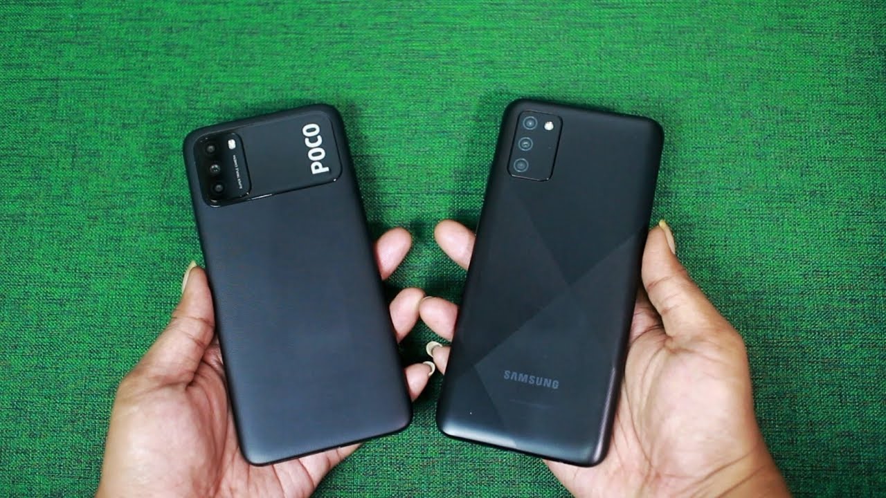 Poco M3 vs Samsung A02s |  Speed Test