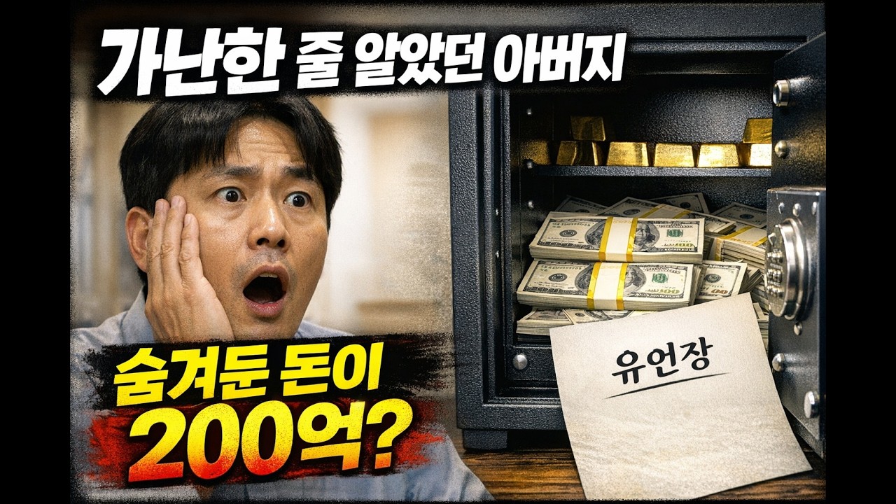가난한 척 20년… 요양원 보낸 아버지의 유언장에서 밝혀진 200억