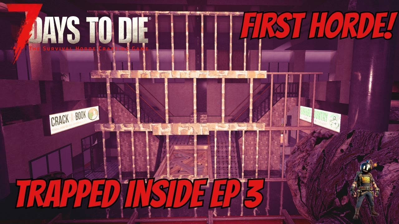 TAKING ON MY FIRST HORDE TRAPPED INSIDE!