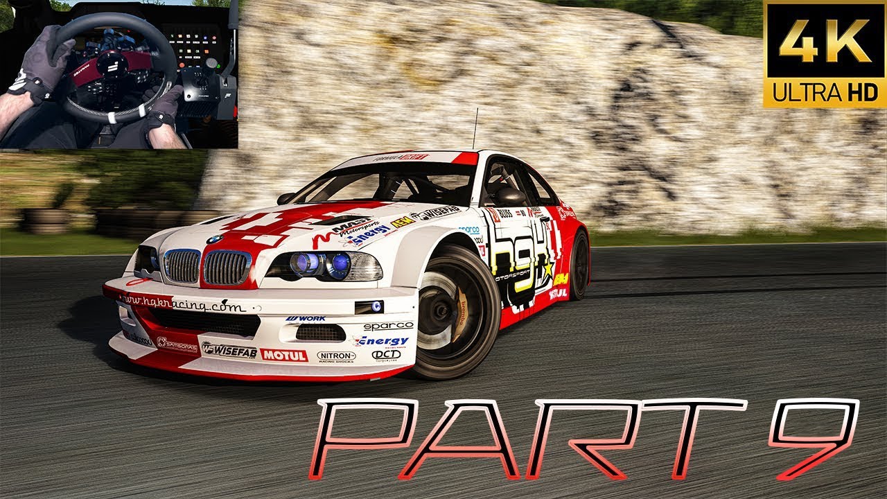 My DRIFTING JOURNEY - Let's Learn To Drift - Part 9! BMW M3 E46 - Assetto Corsa - Fanatec GT DD Pro