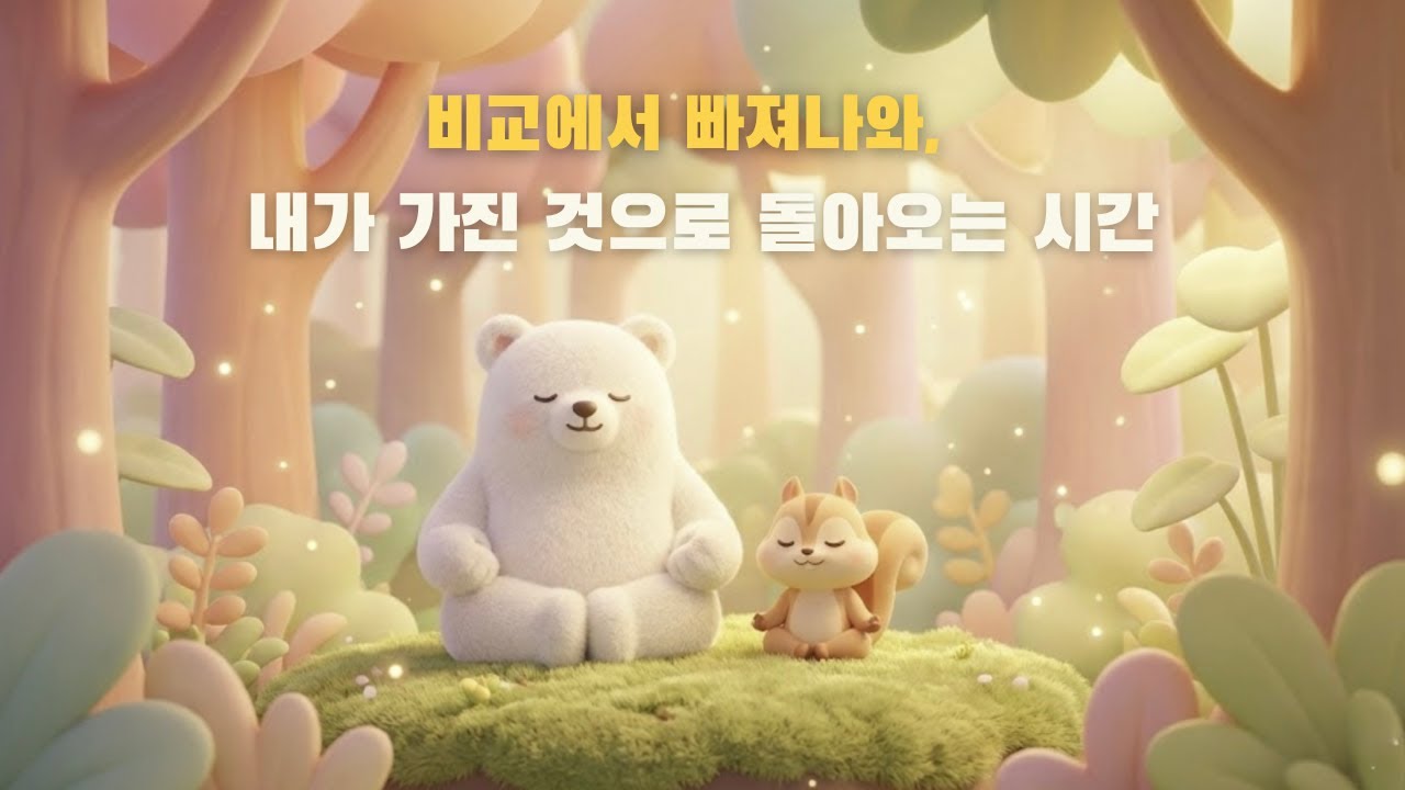 [5분명상] 지금 나를 내려놓지 않으면 계속 나를 깎아내리게 됩니다