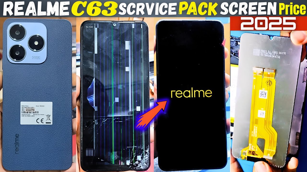 Realme C63📱Lcd Replacement 2025 